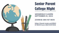 Senior Parent College Night